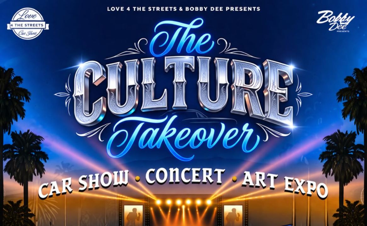 The Culture Takeover Car Show partial flyer June 2026